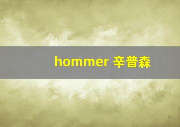 hommer 辛普森